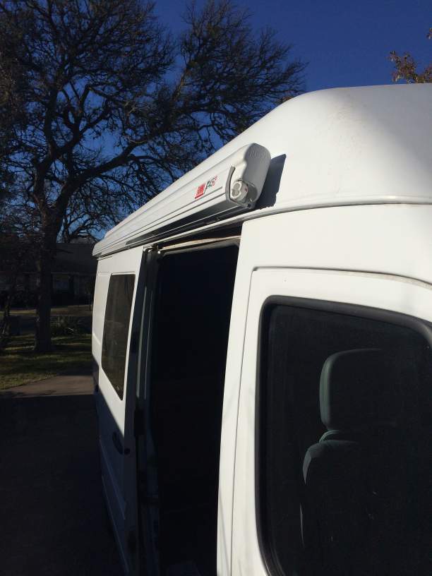 Fiamma F45S Awning for the Sprinter Camper Sprinter Camper